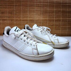 Adidas Advantage Pokémon Sneakers • Men’s 9.5 • White Leather Pikachu Shoes